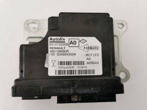 BOITIER AIRBAG NEUF RENAULT TALISMAN AUTOLIV 631475200B 985108680R HW634894300A