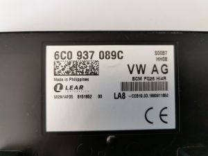 BOITIER D'OCCASION VOLKSWAGEN 6C0937089C BCM PQ26 HI4R