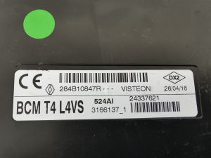 NEUF Renault BCM T4 L4VS 284B10847R VISTEON 24337621 TRAFIC III